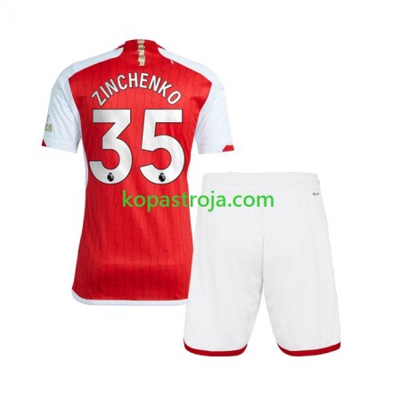 Billiga Fotbollströjor Arsenal Oleksandr Zinchenko 35 Barn Hemma tröja 2023/24 Kortärmad